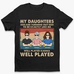 A Unique Way To Honor Her Special Role - Family Personalized Custom Unisex T-shirt, Premium T-shirt, Hoodie - Mother's Day, Gift For Mom, Daughter