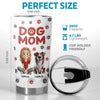 My Dog Is My Heart With Fur - Dog Personalized Custom 3D Inflated Effect Printed Tumbler - Gift For Pet Owners, Pet Lovers