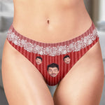 Custom Photo I Claimed It With Love - Couple Personalized Women Briefs - Gift For Husband Wife, Anniversary