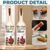 The Love You Gave Me Will Never Fade - Memorial Personalized Custom Bottle Lamp - Sympathy Gift For Pet Owners, Pet Lovers