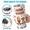My Pets Make Me Whole - Dog & Cat Personalized Custom 3D Inflated Effect Printed Tumbler - Gift For Pet Owners, Pet Lovers