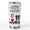 Pets Are Like Family And Their Love Is A Timeless Treasure - Dog & Cat Personalized Custom 3D Inflated Effect Printed Tumbler - Gift For Pet Owners, Pet Lovers