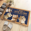 Cats On A Great Escape - Cat Personalized Custom Home Decor Decorative Mat - House Warming Gift For Pet Owners, Pet Lovers
