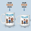 Let Me Introduce My Lovely Family - Dog & Cat Personalized Custom Mug - Gift For Pet Owners, Pet Lovers