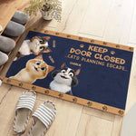 Cats On A Mission - Cat Personalized Custom Home Decor Decorative Mat - House Warming Gift For Cat Lovers