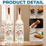 Custom Photo I'm As Lucky As Can Be - Family Personalized Custom Bottle Lamp - Baby Shower Gift, Gift For New Moms, Mom
