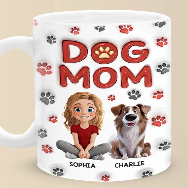 Pets Are The Sunshine On A Cloudy Day - Dog & Cat Personalized Custom 3D Inflated Effect Printed Mug - Gift For Pet Owners, Pet Lovers