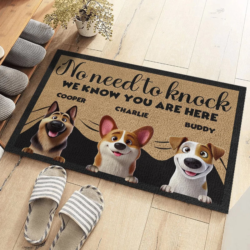 Fur Approved Access For Special Friends - Dog Personalized Custom Home Decor Decorative Mat - House Warming Gift For Dog Lovers, Pet Owners