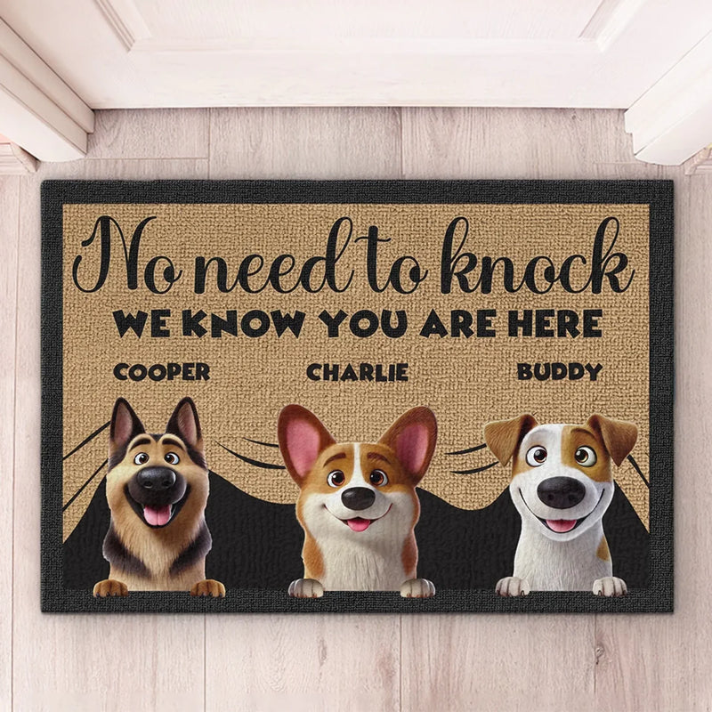 Fur Approved Access For Special Friends - Dog Personalized Custom Home Decor Decorative Mat - House Warming Gift For Dog Lovers, Pet Owners