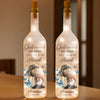 Custom Photo We’re With You Every Step Of The Way - Memorial Personalized Custom Bottle Lamp - Sympathy Gift For Family Members
