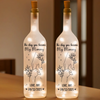 The Day You Become My Mummy - Family Personalized Custom Bottle Lamp - Baby Shower Gift, Gift For First Mom