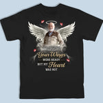 Custom Photo The Song Is Ended, But The Melody Lingers On - Memorial Personalized Custom Back Printed Unisex T-shirt, Hoodie, Sweatshirt - Sympathy Gift For Family