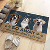 Pets Fill Our Hearts - Dog & Cat Personalized Custom Home Decor Decorative Mat - House Warming Gift For Pet Owners, Pet Lovers