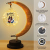 Let Your Friendship Shine As Bright As The Moon - Bestie Personalized Custom Moon Lamp Light - Gift For Best Friends, BFF, Sisters