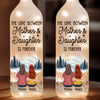 Never Forget That I Love You - Family Personalized Custom Bottle Lamp - Gift For Mom, Daughter