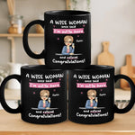 I'm Outta Here And Retired - Coworker Personalized Custom Black Mug - Appreciation, Retirement Gift For Women