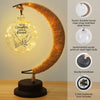First My Mother Forever My Friend - Family Personalized Custom Moon Lamp Light - Gift For Mom, Daughter