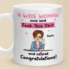 Adieu la tension, bonjour la retraite ! Mug personnalisé pour collègue ! Cadeau de remerciement et de départ à la retraite pour collègues, collègues de travail et collègues.