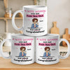 Goodbye Tension, Hello Pension - Coworker Personalized Custom Mug - Appreciation, Retirement Gift For Coworkers, Work Friends, Colleagues