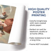 Custom Photo Safe In His Arms, Cherished In My Soul - Memorial Personalized Custom Vertical Poster - Sympathy Gift For Family Members