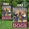 Camping Is Better With A Wagging Tail - Dog Personalized Custom Flag - Gift For Husband Wife, Pet Owners, Pet Lovers