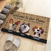Pets Make The Rules, Humans Just Pay The Bills - Dog Personalized Custom Home Decor Decorative Mat - House Warming Gift For Pet Owners, Pet Lovers