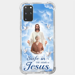 Custom Photo Beautiful As A Bright Shining Star - Memorial Personalized Custom Clear Phone Case - Sympathy Gift For Family Members