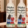 Mom Taught Me Everything - Family Personalized Custom Bottle Lamp - Gift For Mom, Daughter