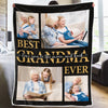 Custom Photo Best Granny Ever - Family Personalized Custom Blanket - Gift For Grandma, Grandkid