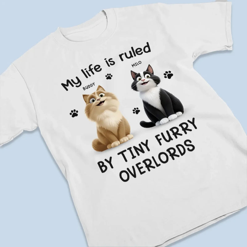 Tiny Paws, Big Boss Energy - Cat Personalized Custom Unisex T-shirt, Premium T-shirt, Hoodie - Gift For Pet Owners, Pet Lovers