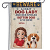 Rotten Dogs, Happy Hearts - Dog & Cat Personalized Custom Flag - Gift For Pet Owners, Pet Lovers