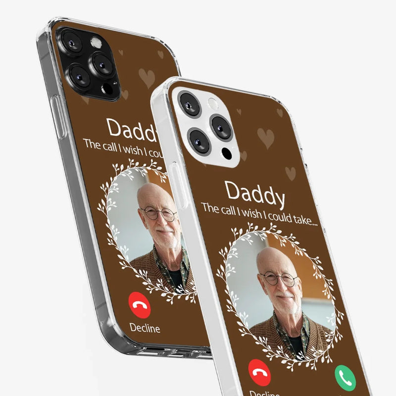 Custom Photo Your Love Will Never Fade - Memorial Personalized Custom Clear Phone Case - Sympathy Gift For Family Members