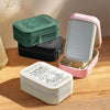 The Reflection Of Love - Family Personalized Custom Jewelry Box LED Makeup - Gift For Mom, Daughter
