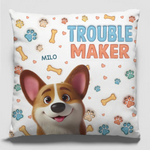 Mess Now, Cuddles Later - Dog & Cat Personalized Custom 3D Inflated Effect Printed Pillow - Gift For Pet Owners, Pet Lovers