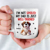 Life’s Ruff, But My Dog Makes It Better - Dog & Cat Personalized Custom Mug - Gift For Pet Owners, Pet Lovers