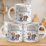 Home Is Where The Fur Sticks To Everything - Dog & Cat Personalized Custom 3D Inflated Effect Printed Mug - Gift For Dog Lovers, Cat Lovers
