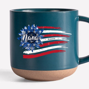Parce qu'être maman et grand-mère mérite une attention particulière - Mug en poterie personnalisé imprimé pour la famille - Cadeau pour maman et grand-mère