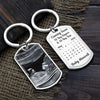 Custom Photo Waiting For The Sweetest Hello - Family Personalized Custom Keychain - Mother's Day, Baby Shower Gift, Gift For First Mom