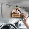 Custom Photo Together We Make A Family - Family Personalized Custom Car Visor Clip - Mother's Day, Gift For Family Members, Mom, Grandma