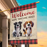 Paws, Play, Repeat - Dog Personalized Custom Flag - Gift For Pet Owners, Pet Lovers