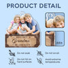 Custom Photo Drive Safe And Keep Our Hearts Whole - Family Personalized Custom Car Ornament - Acrylic Custom Shaped - Gift For Mom, Grandma