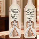 Gone But Never Forgotten - Memorial Personalized Custom Bottle Lamp - Sympathy Gift For Family