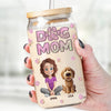 Maman à fourrure et j'adore ça ! Tasse en verre personnalisée pour chien et chat, tasse à café glacé ! Cadeau pour propriétaires et amoureux des animaux