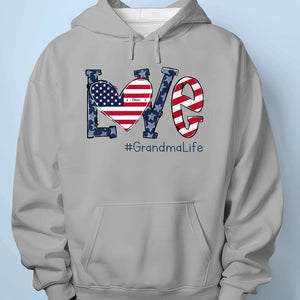 Your Love Is The Heart Of Our Home - Family Personalized Custom Unisex T-shirt, Premium T-shirt, Hoodie - 4th Of July, Mother's Day, Gift For Mom, Grandma