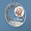 Custom Photo Best Friend Is Never Forgotten - Memorial Personalized Custom Car Ornament - Acrylic Custom Shaped - Sympathy Gift For Pet Owners, Pet Lovers