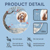 Custom Photo Best Friend Is Never Forgotten - Memorial Personalized Custom Car Ornament - Acrylic Custom Shaped - Sympathy Gift For Pet Owners, Pet Lovers