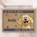 Our Security System Runs On Treats - Dog Personalized Custom Home Decor Decorative Mat - House Warming Gift For Dog Lovers, Pet Lovers
