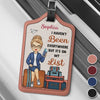 Voyagez avec style - Étiquette de bagage personnalisée - Cadeau de vacances, cadeau pour les amateurs de voyages d'aventure