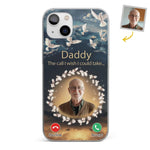 Custom Photo Because Every Memory Deserves A Special Place - Memorial Personalized Custom Clear Phone Case - Sympathy Gift For Dad, Grandpa