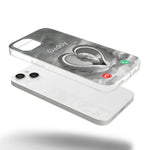 Custom Photo A Little Something To Make You Feel Connected - Memorial Personalized Custom Clear Phone Case - Sympathy Gift For Family